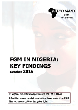 Key Findings: FGM in Nigeria (2016)